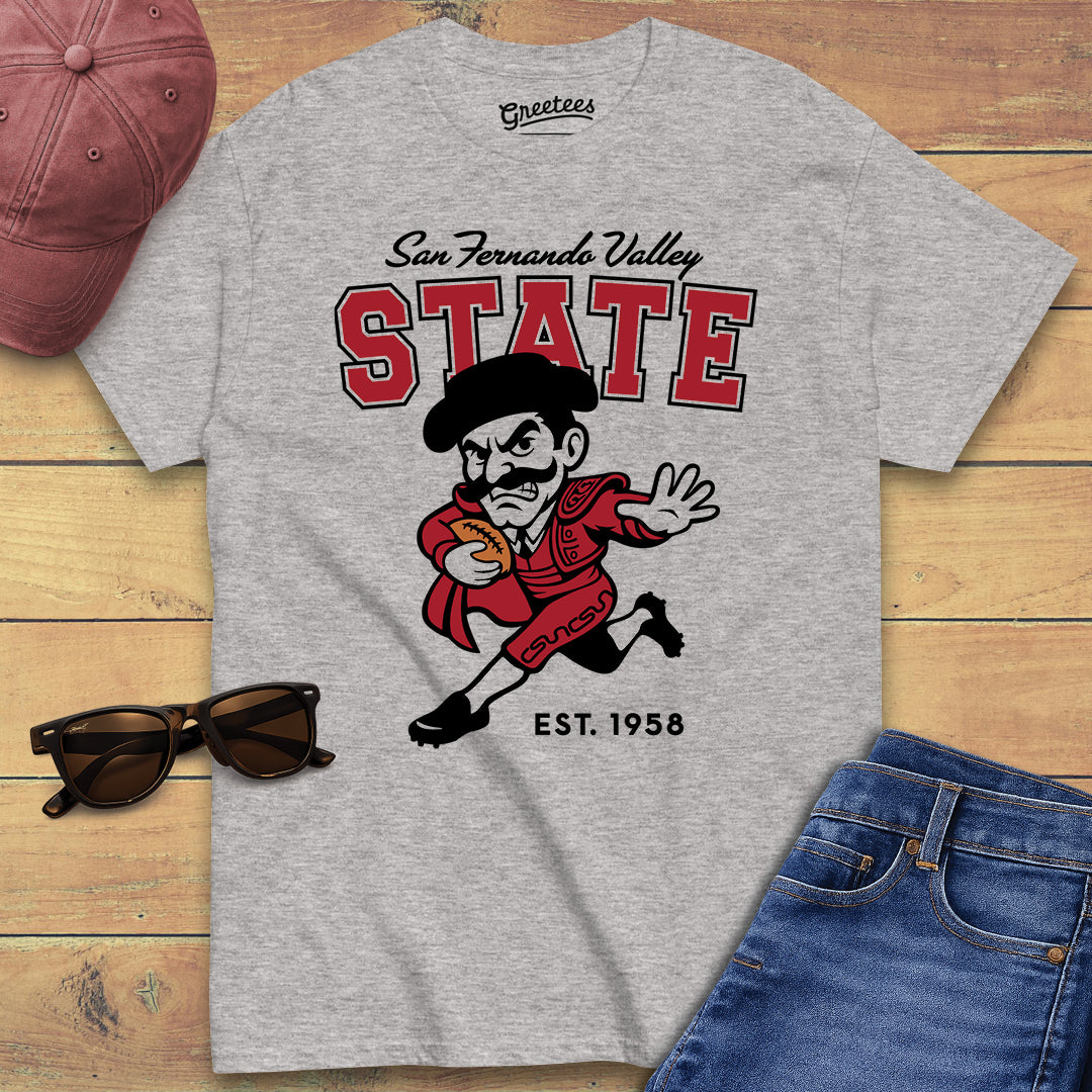 Greetees Valley St. Football T-shirt