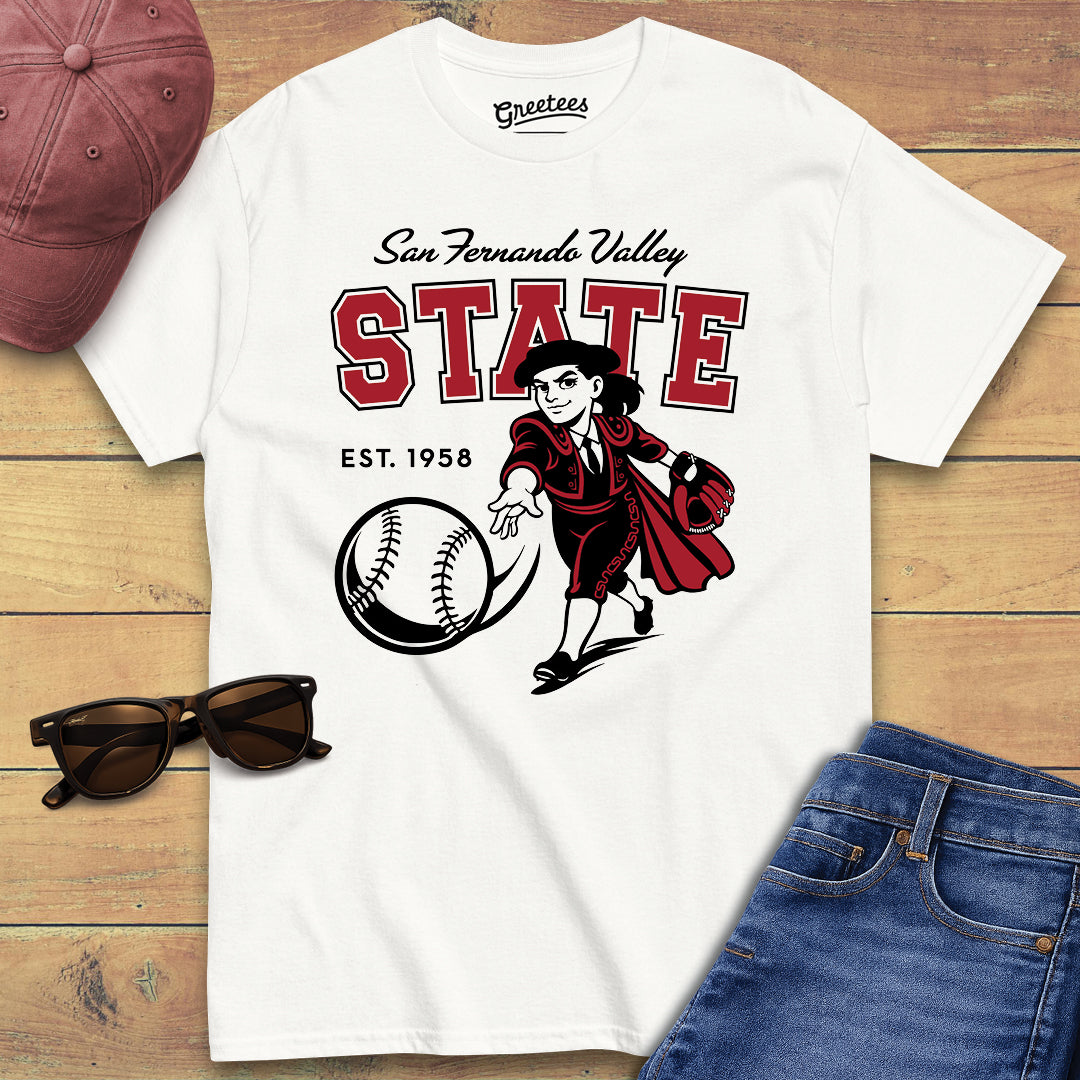 Greetees Valley St. Softball T-shirt
