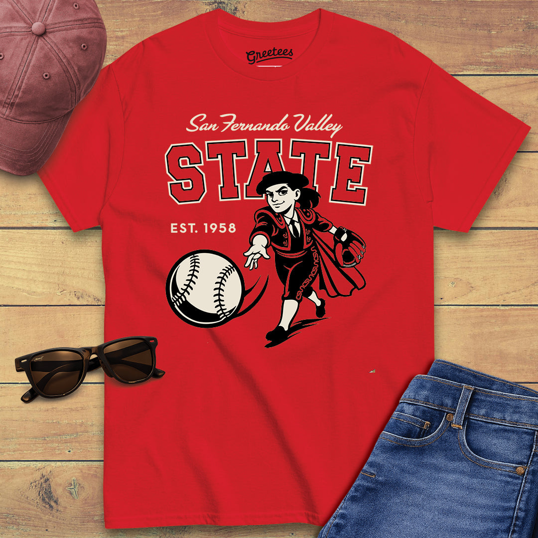 Greetees Valley St. Softball T-shirt