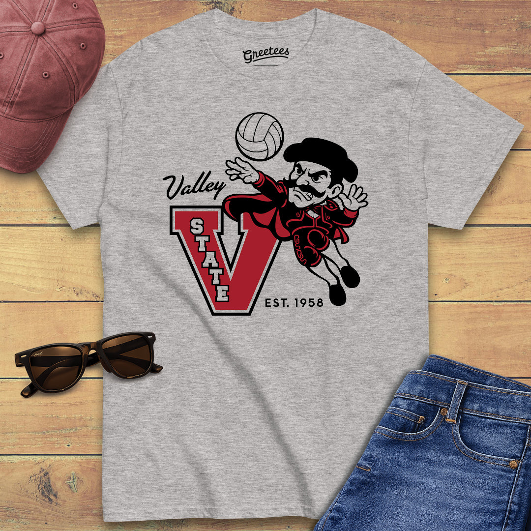 Greetees Valley St. Volleyball T-shirt