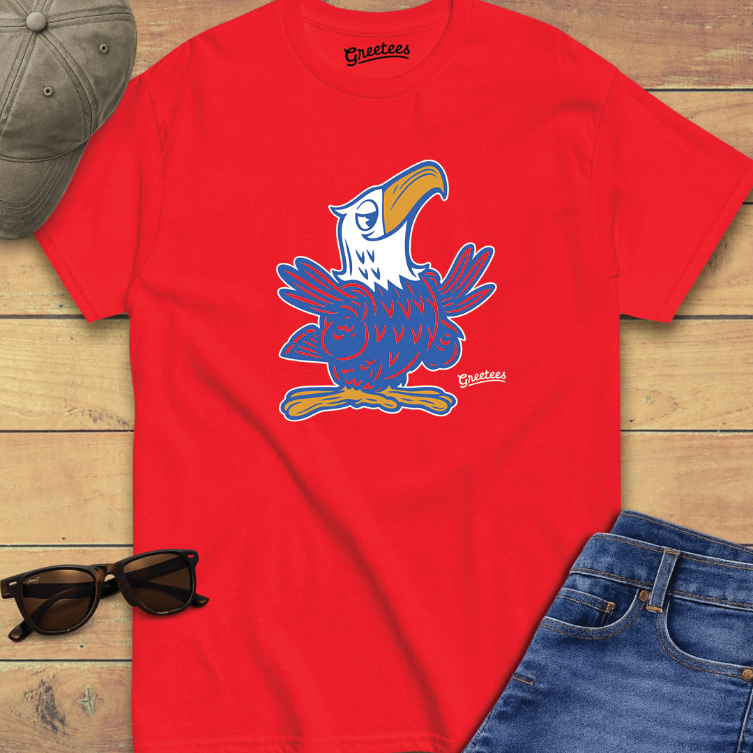 Greetees Beer Eagle Holiday T-shirt