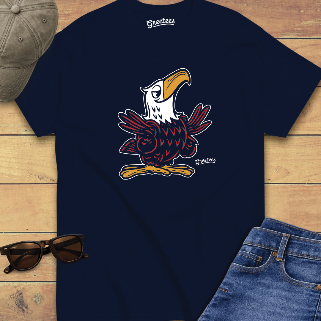 Greetees Beer Eagle Holiday T-shirt