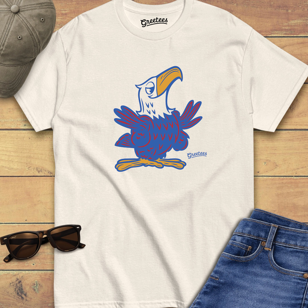Greetees Beer Eagle Holiday T-shirt