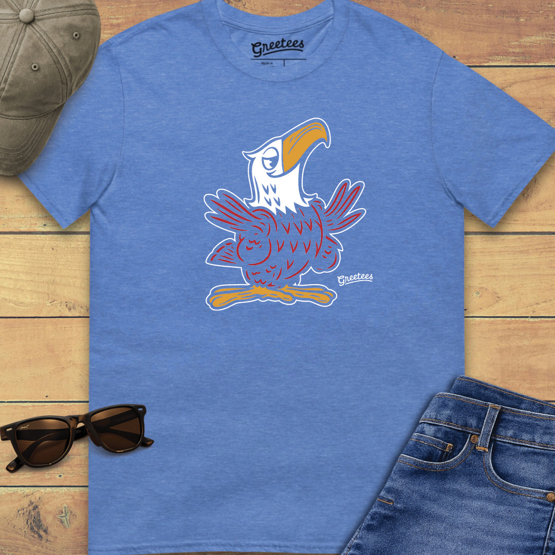 Greetees Beer Eagle Holiday T-shirt
