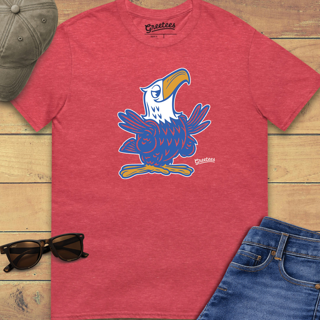 Greetees Beer Eagle Holiday T-shirt