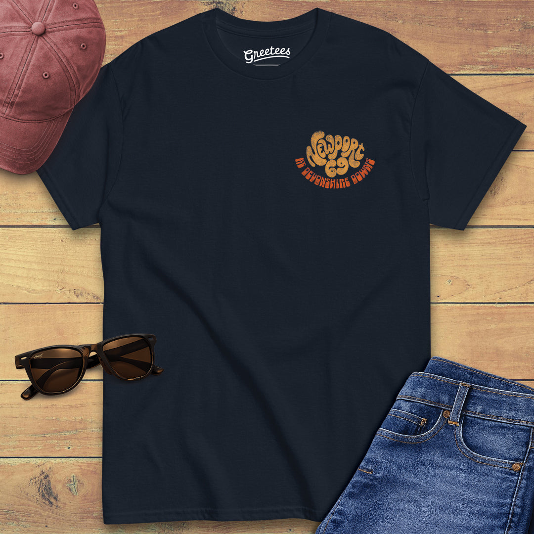 Greetees Newport 69 Acts T-shirt