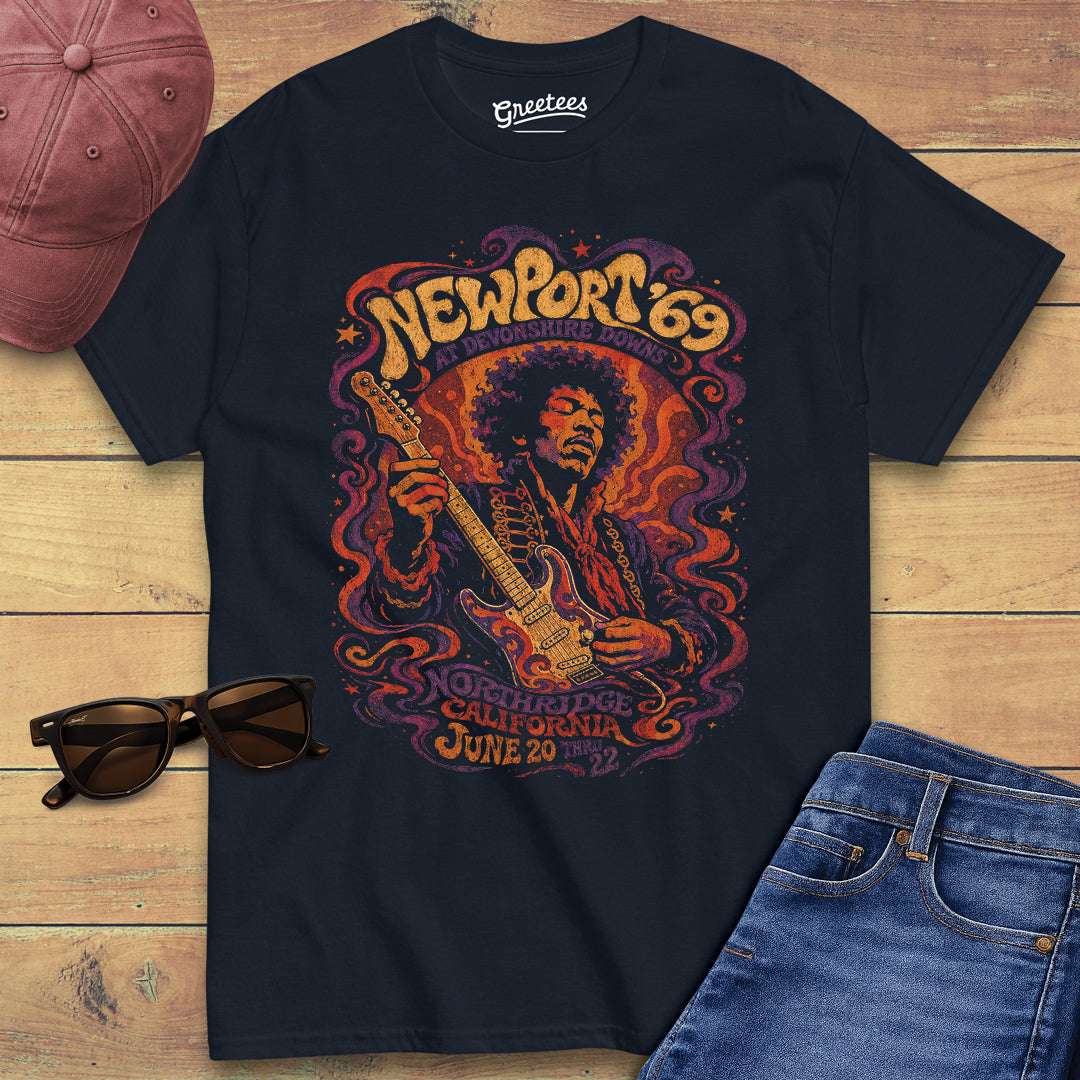 Greetees Newport 69 Headliner T-shirt