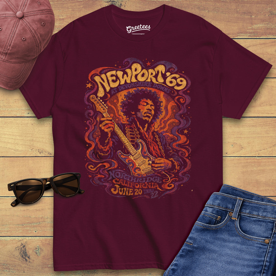 Greetees Newport 69 Headliner T-shirt