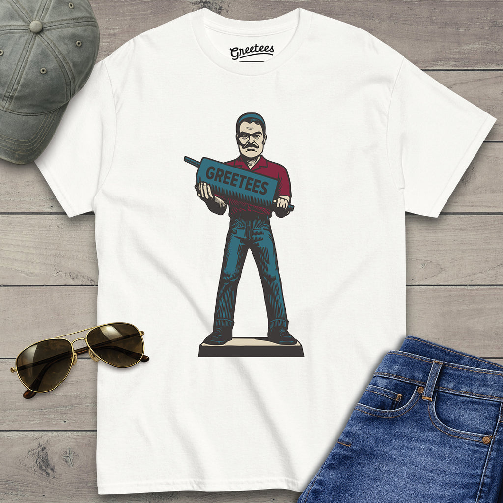 Greetees Mufflerman T-shirt
