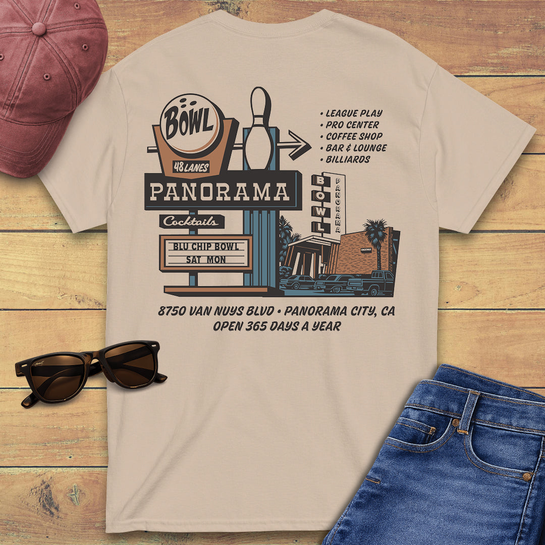 Greetees Panorama Bowl T-shirt