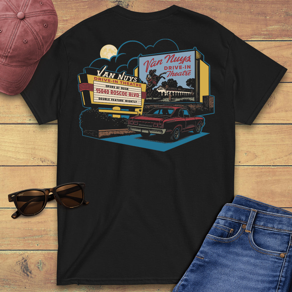Greetees Van Nuys Drive In T-shirt