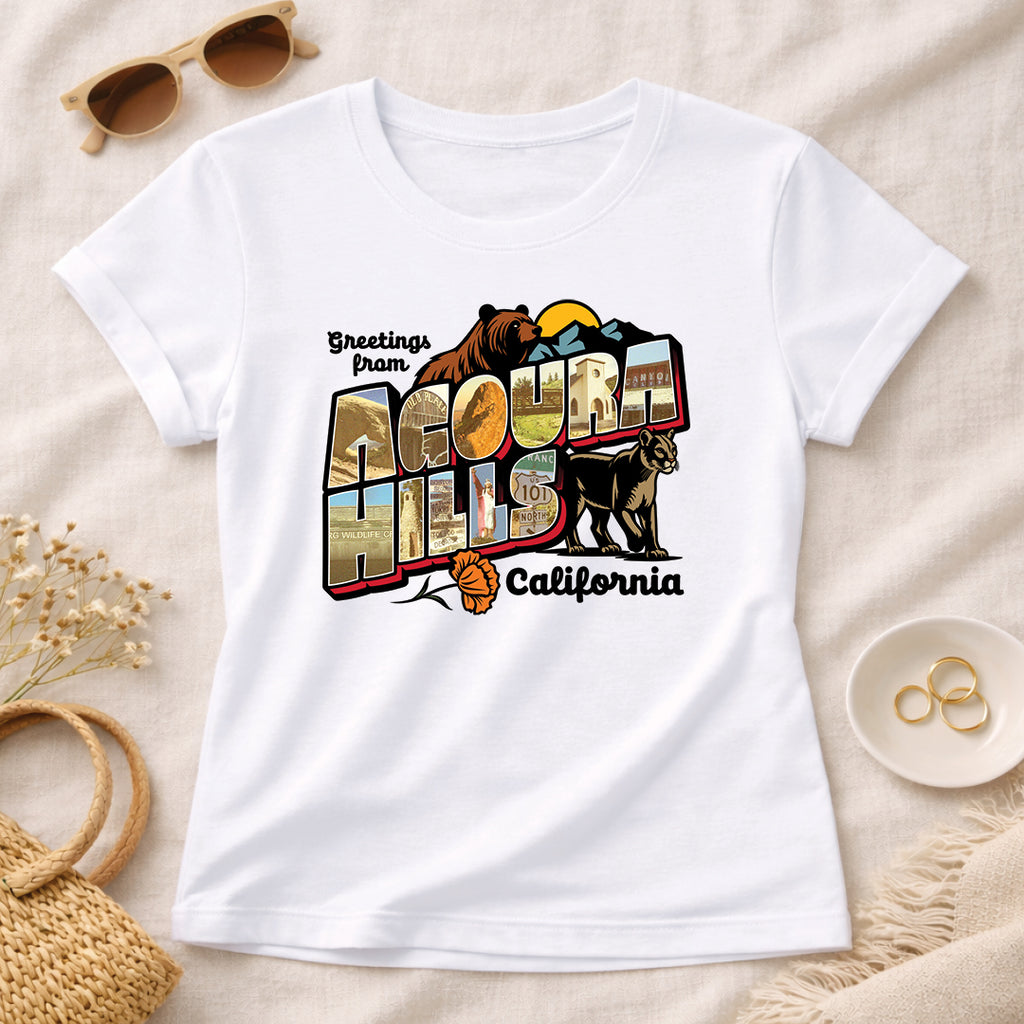 Women’s Greetees Agoura Hills t-shirt