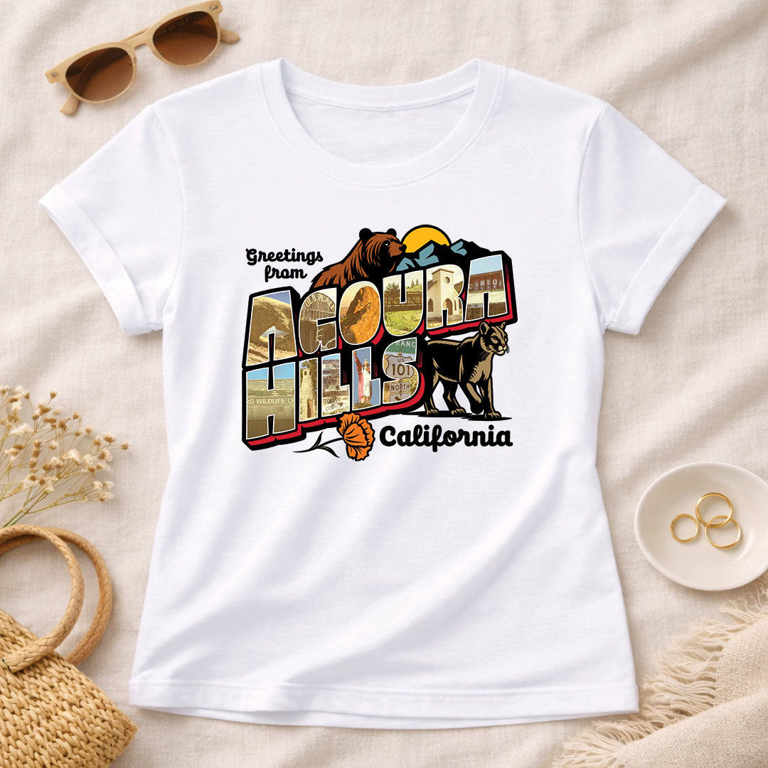Women’s Greetees Agoura Hills t-shirt