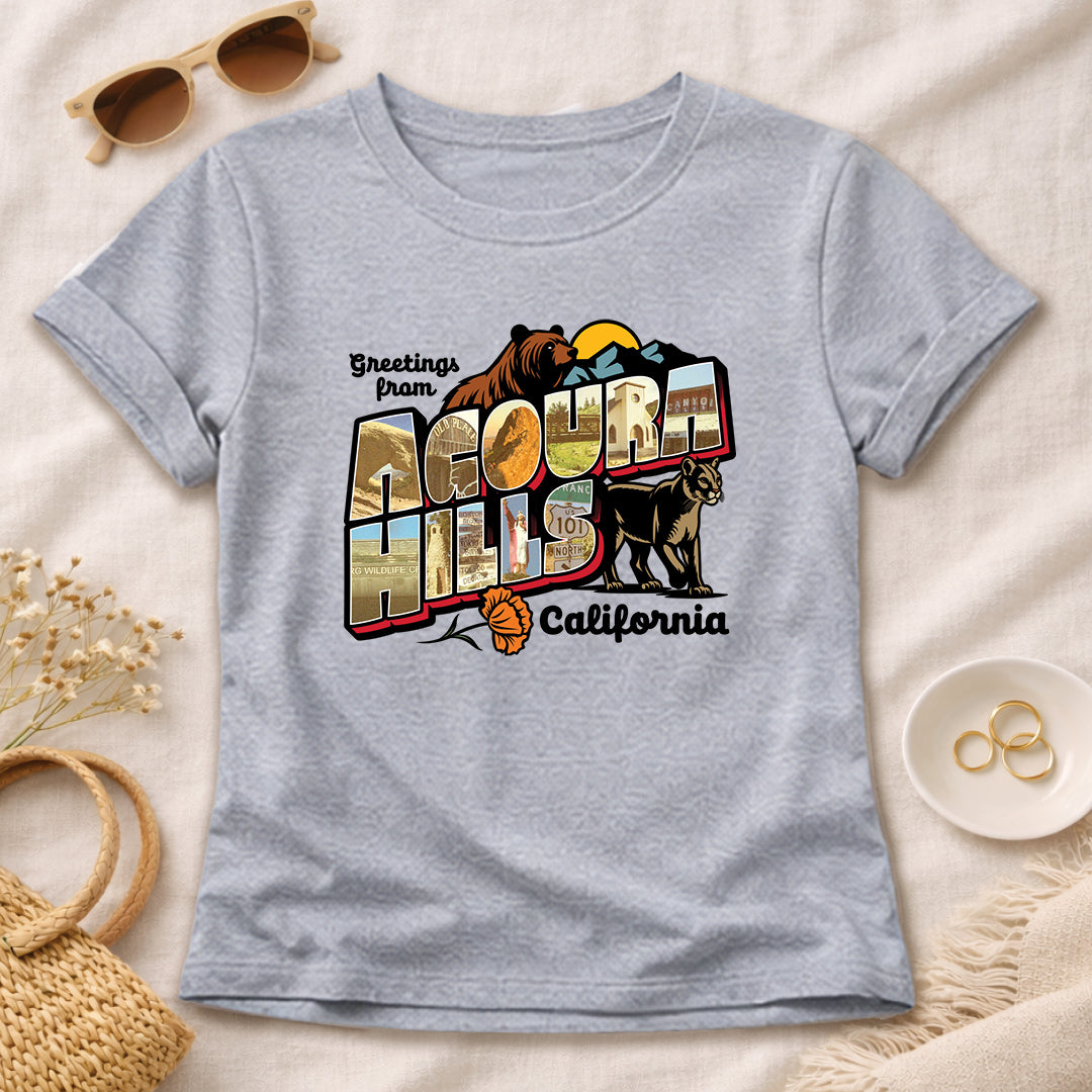 Women’s Greetees Agoura Hills t-shirt