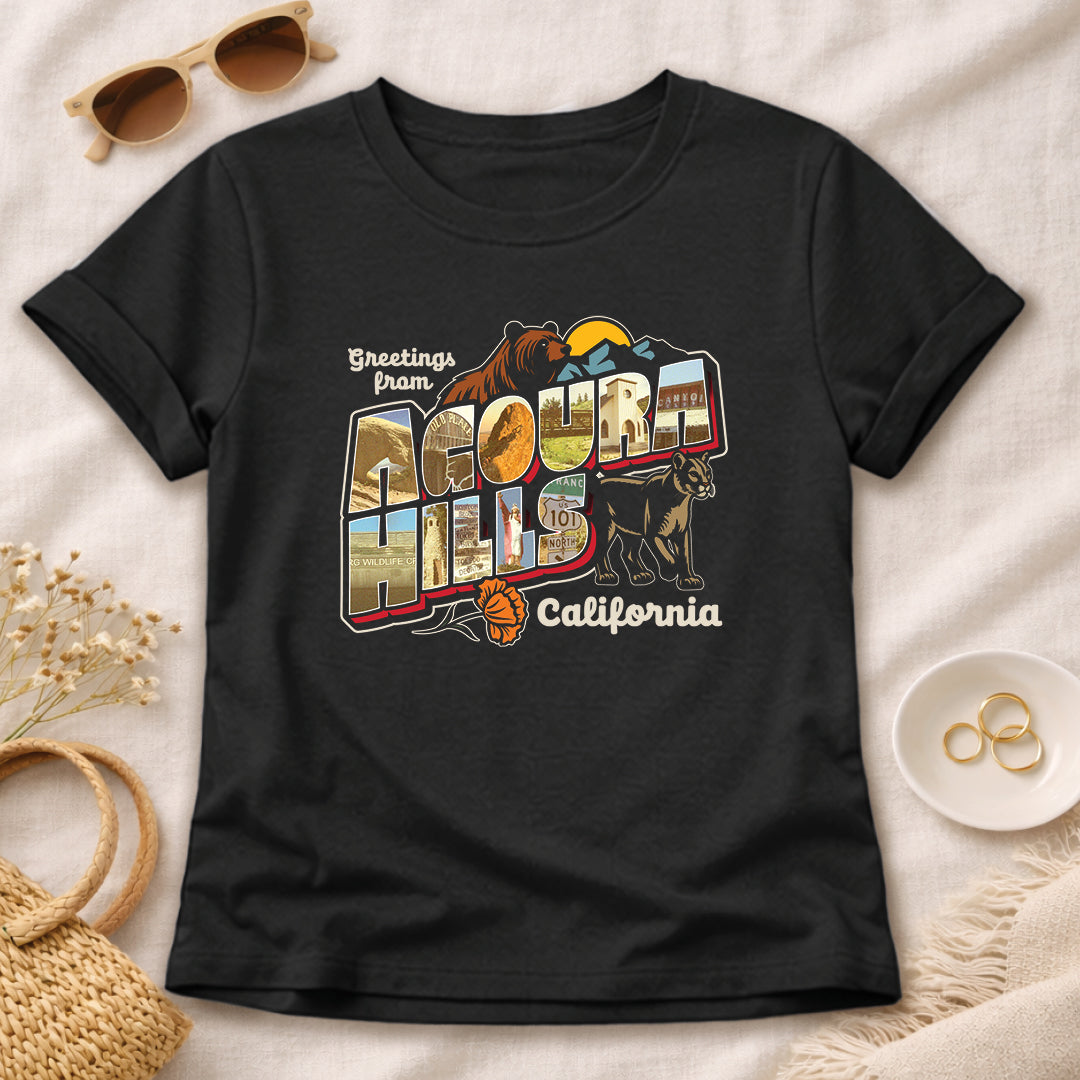 Women’s Greetees Agoura Hills t-shirt