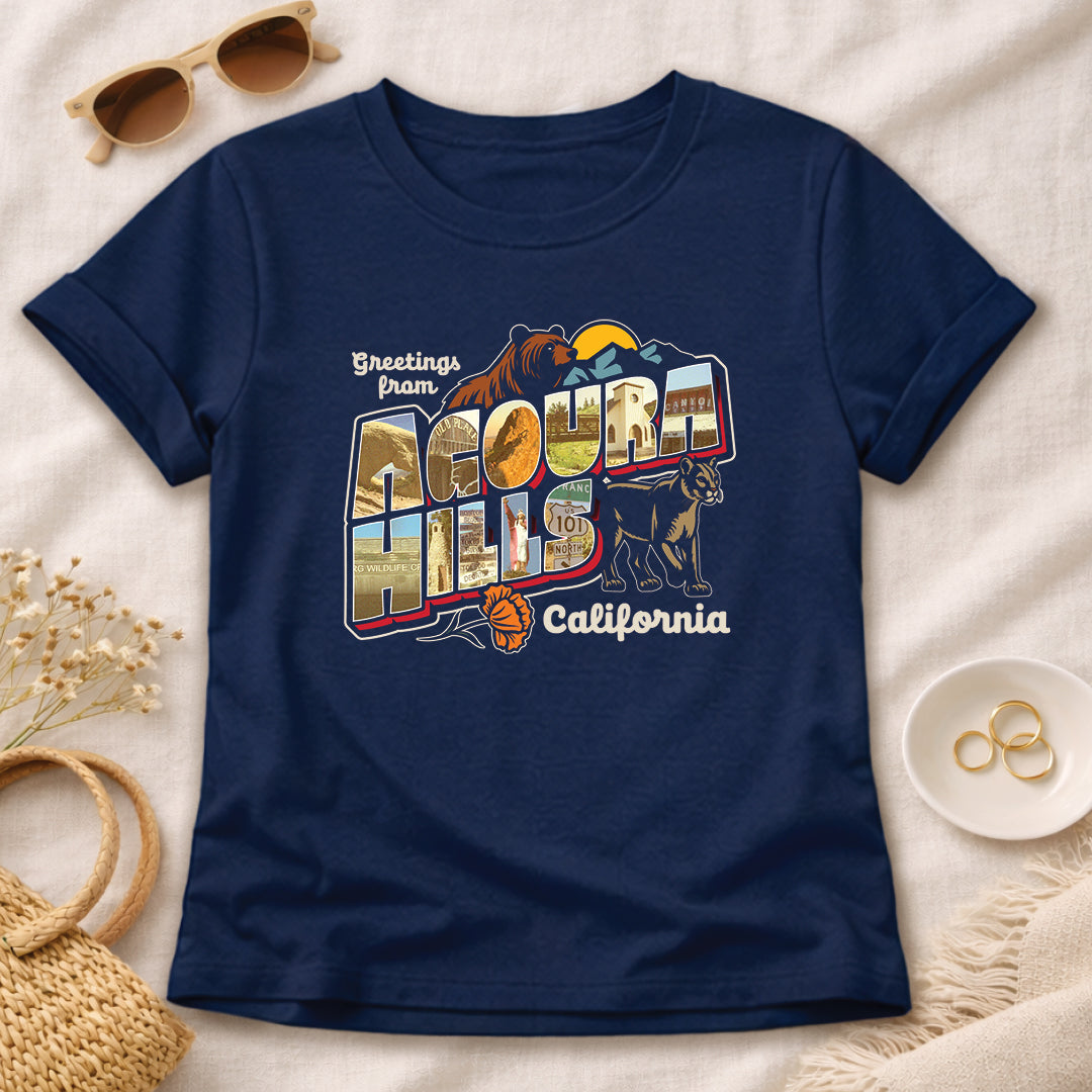 Women’s Greetees Agoura Hills t-shirt