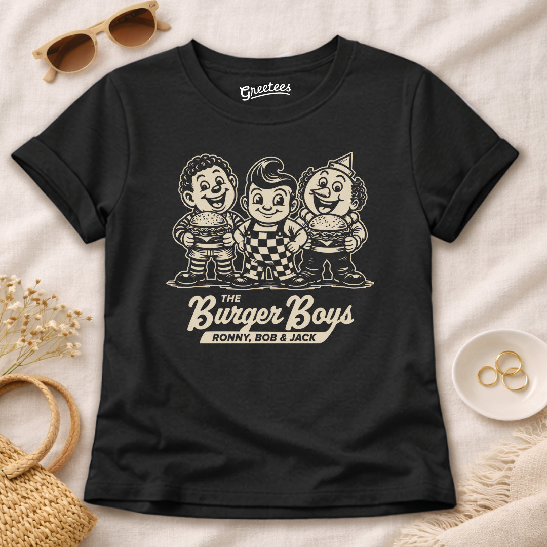 Women’s Greetees Burger Boys T-shirt