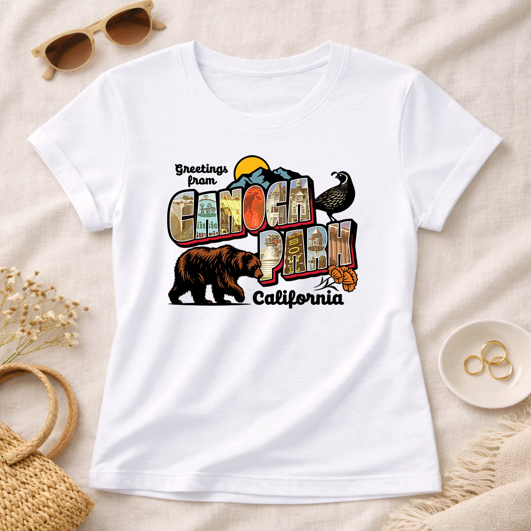 Women’s Greetees Canoga Park t-shirt