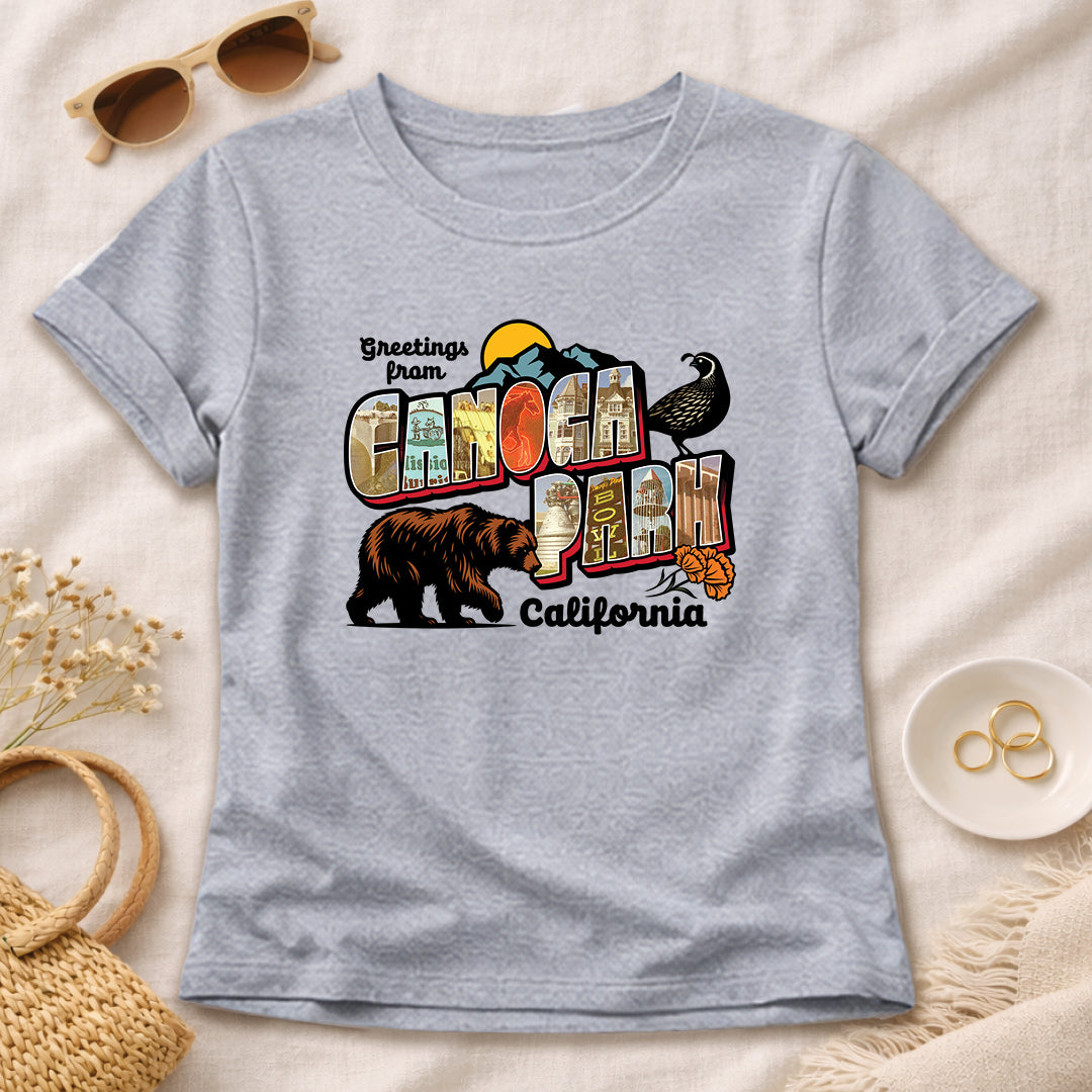 Women’s Greetees Canoga Park t-shirt