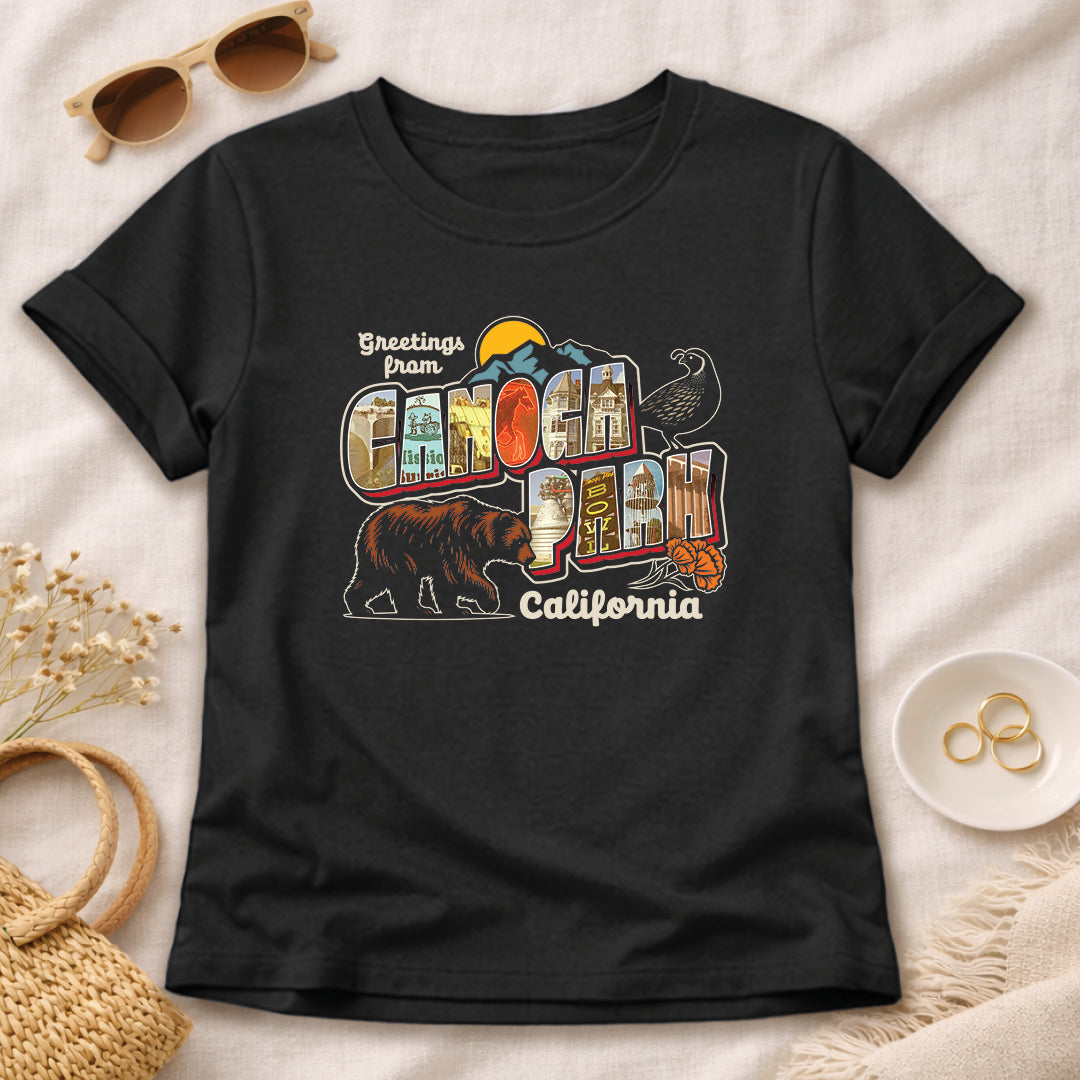 Women’s Greetees Canoga Park t-shirt