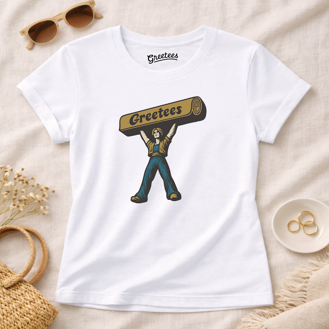Women’s Greetees Carpeteria Genie T-shirt