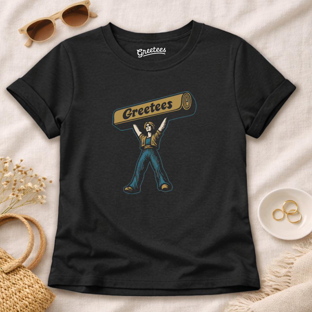 Women’s Greetees Carpeteria Genie T-shirt