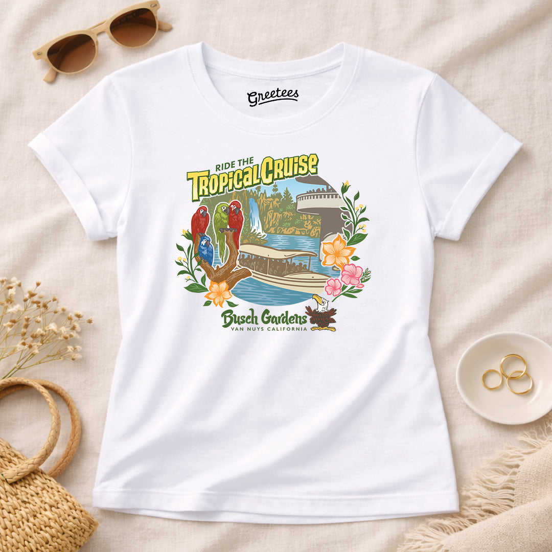 Women’s Greetees Tropical Cruise T-shirt