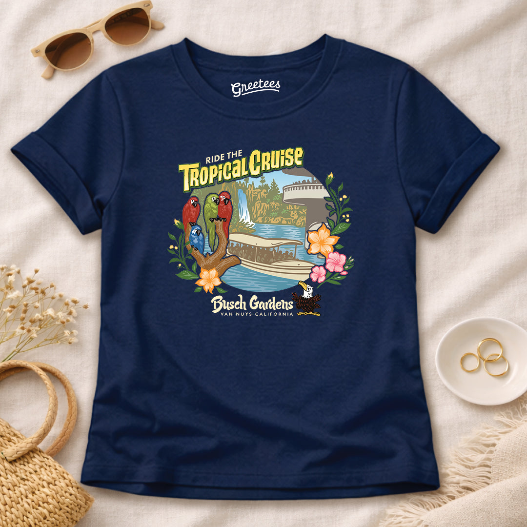 Women’s Greetees Tropical Cruise T-shirt