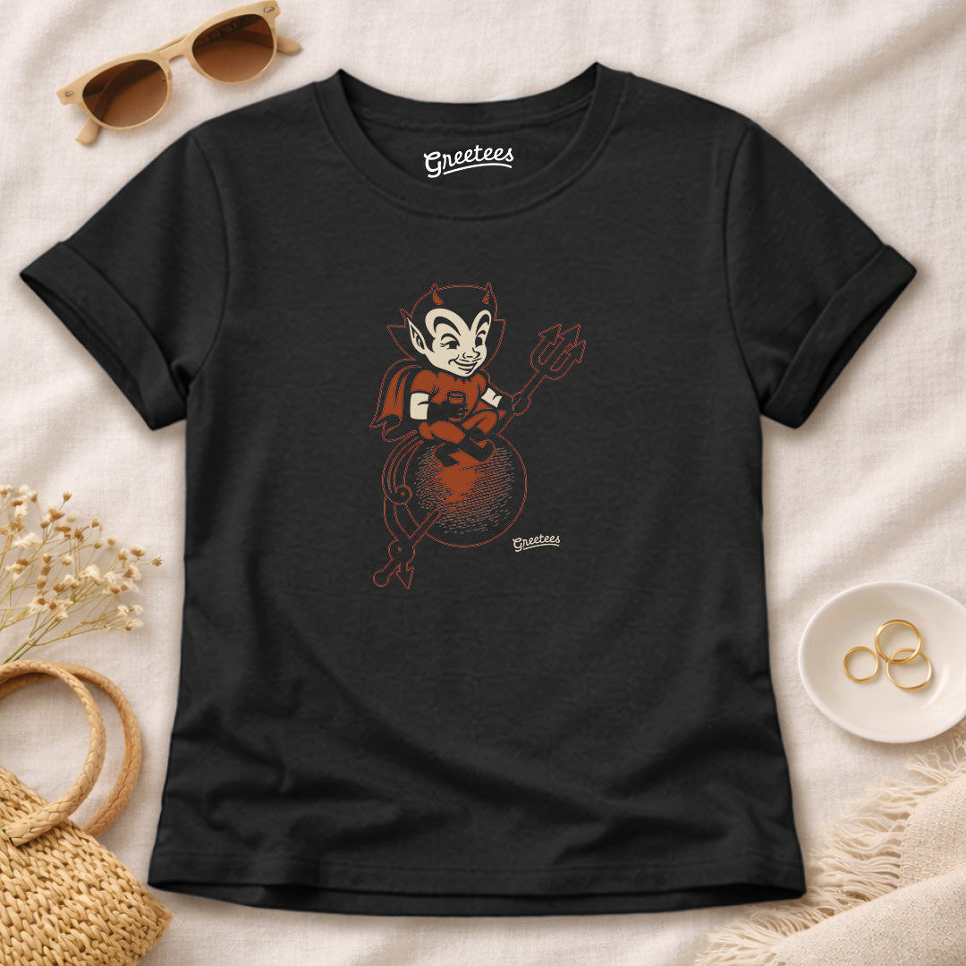 Women's Greetees Devil T-shirt