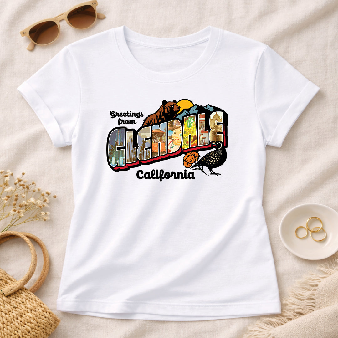 Women’s Greetees Glendale t-shirt