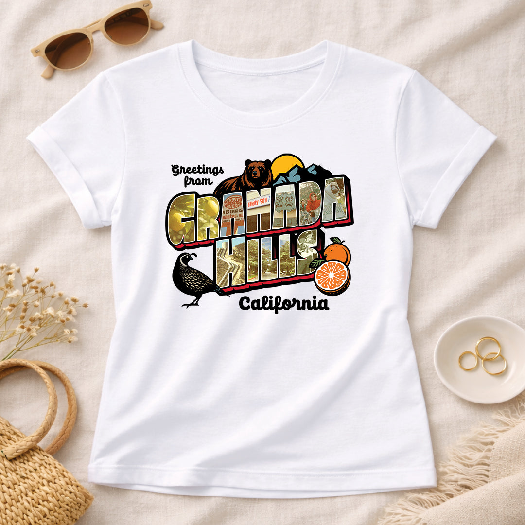 Women’s Greetees Granada Hills t-shirt