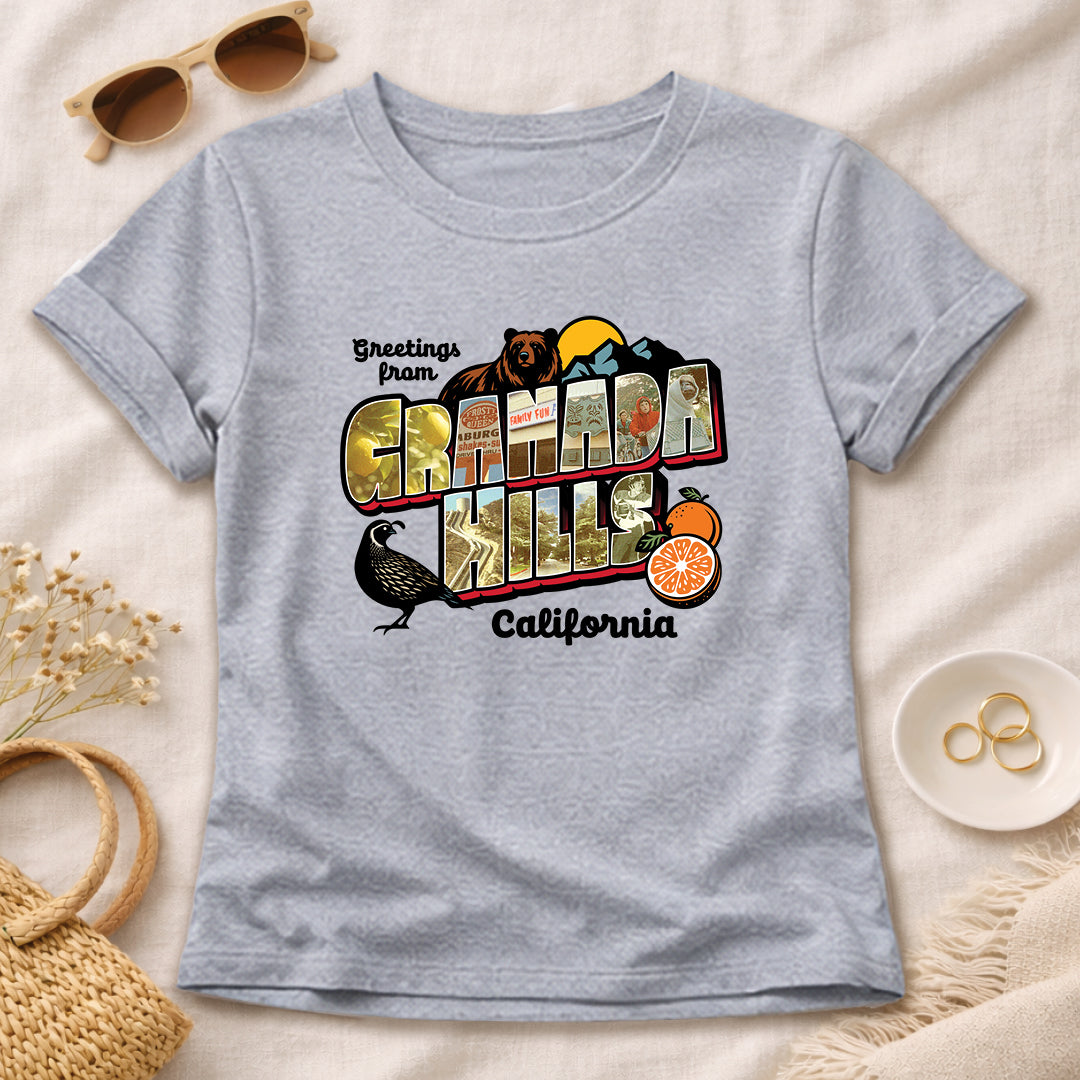 Women’s Greetees Granada Hills t-shirt