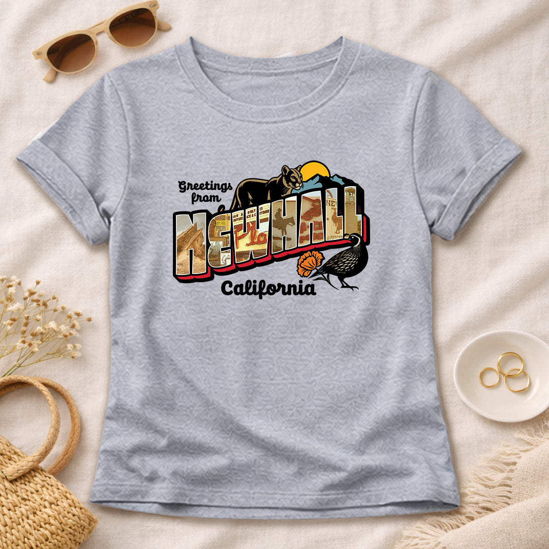 Women’s Greetees Newhall t-shirt