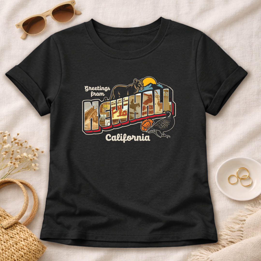 Women’s Greetees Newhall t-shirt