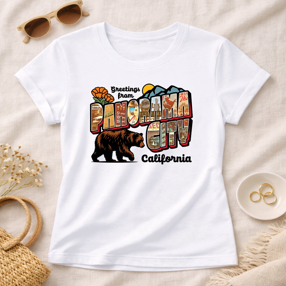 Women’s Greetees Panorama City t-shirt