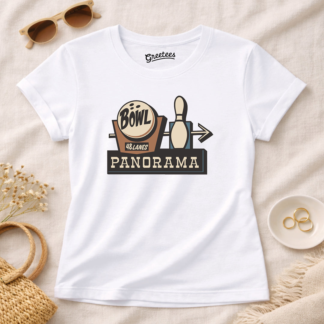 Women’s Greetees Panorama Bowl T-shirt