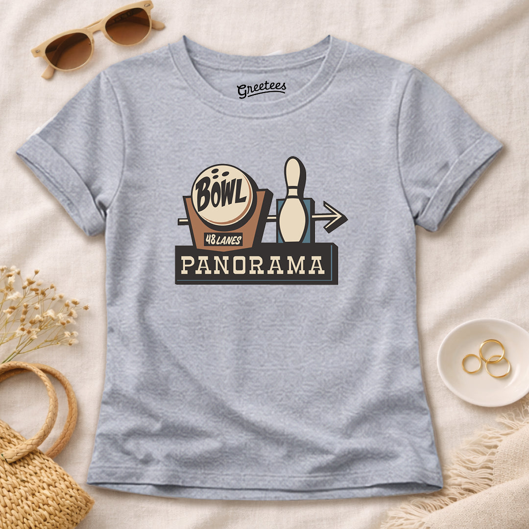 Women’s Greetees Panorama Bowl T-shirt