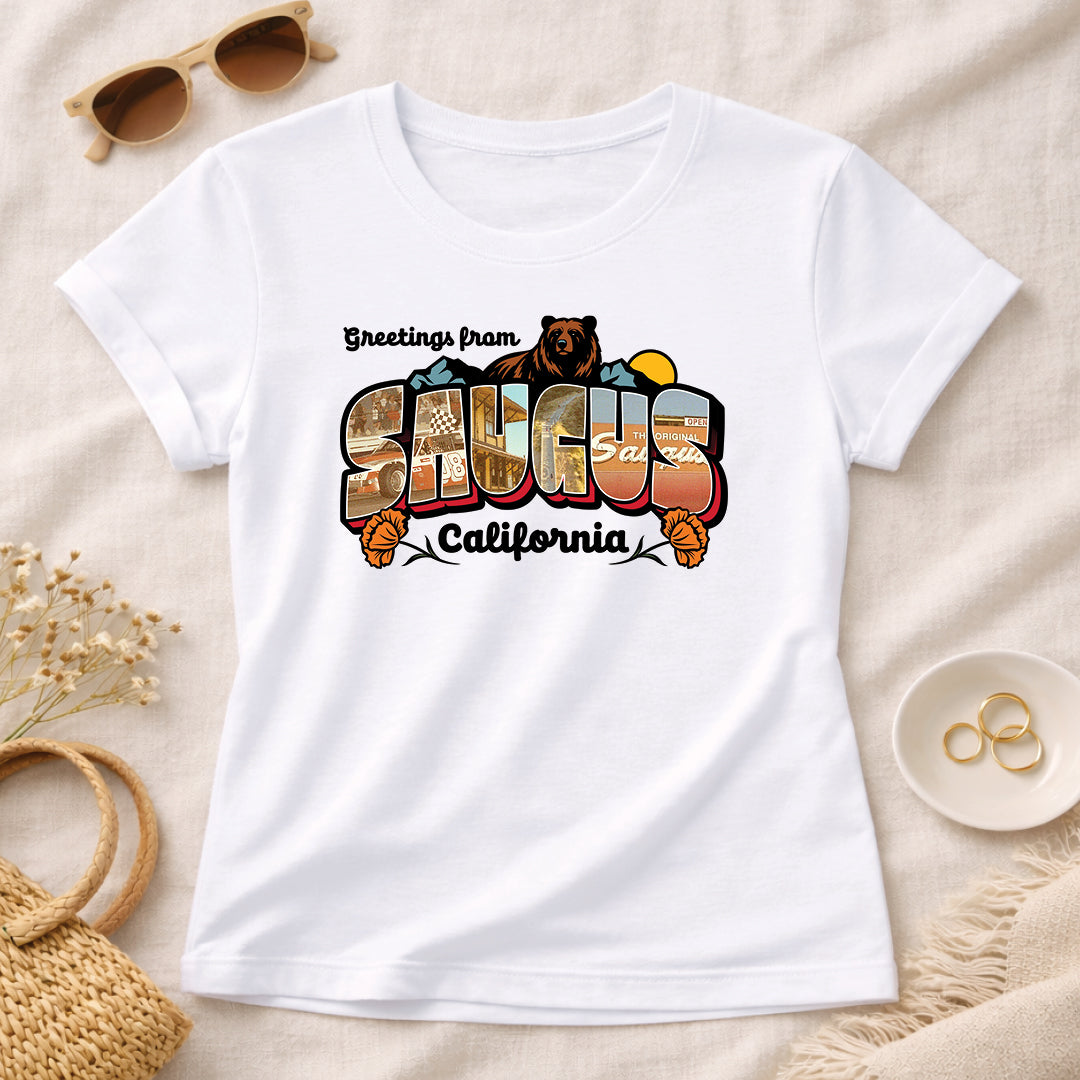 Women’s Greetees Saugus t-shirt