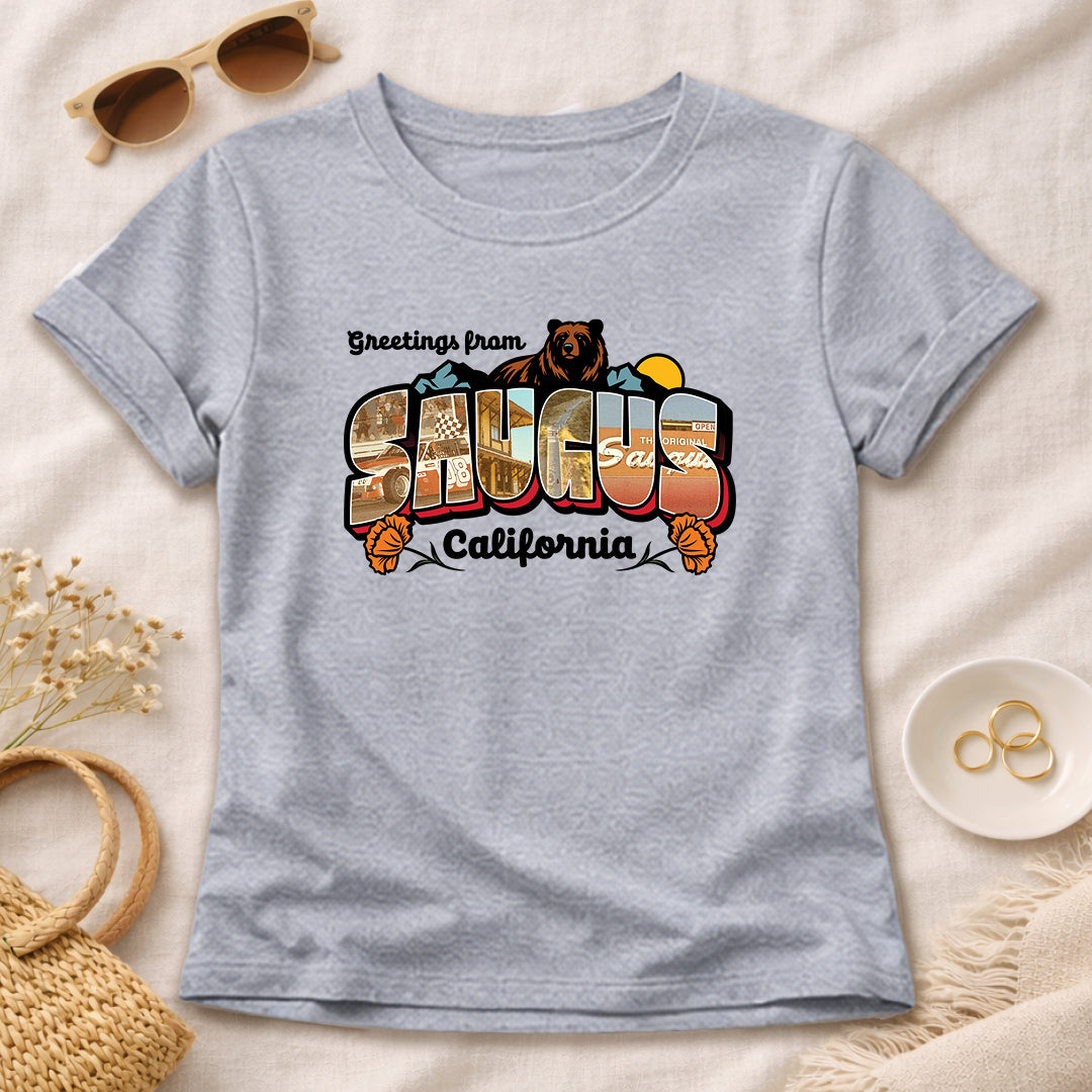 Women’s Greetees Saugus t-shirt