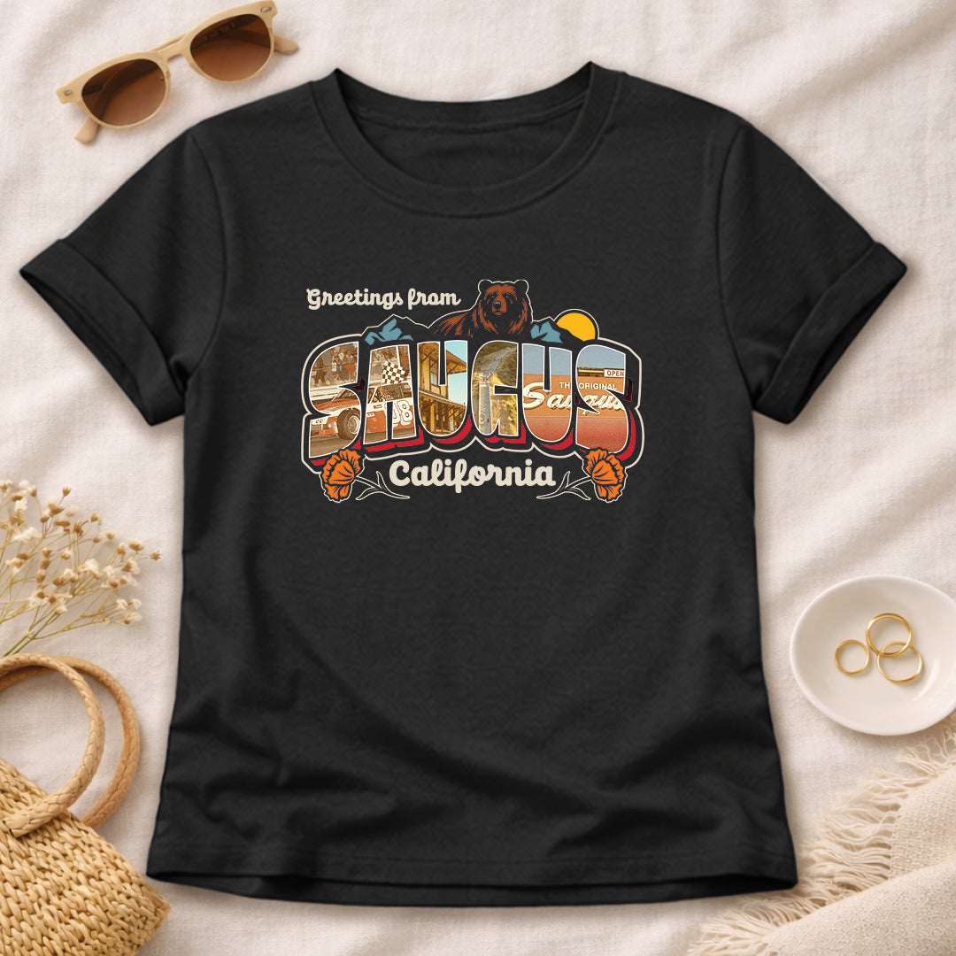 Women’s Greetees Saugus t-shirt