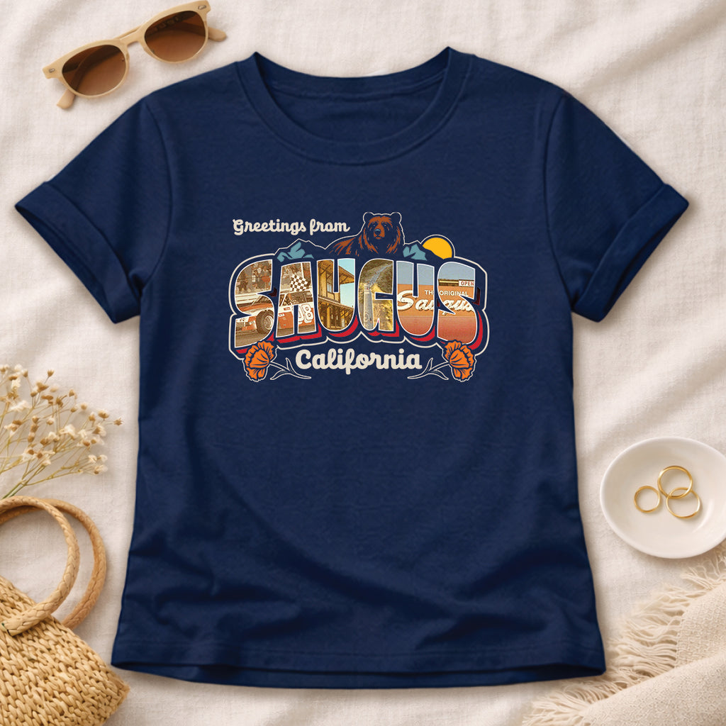 Women’s Greetees Saugus t-shirt