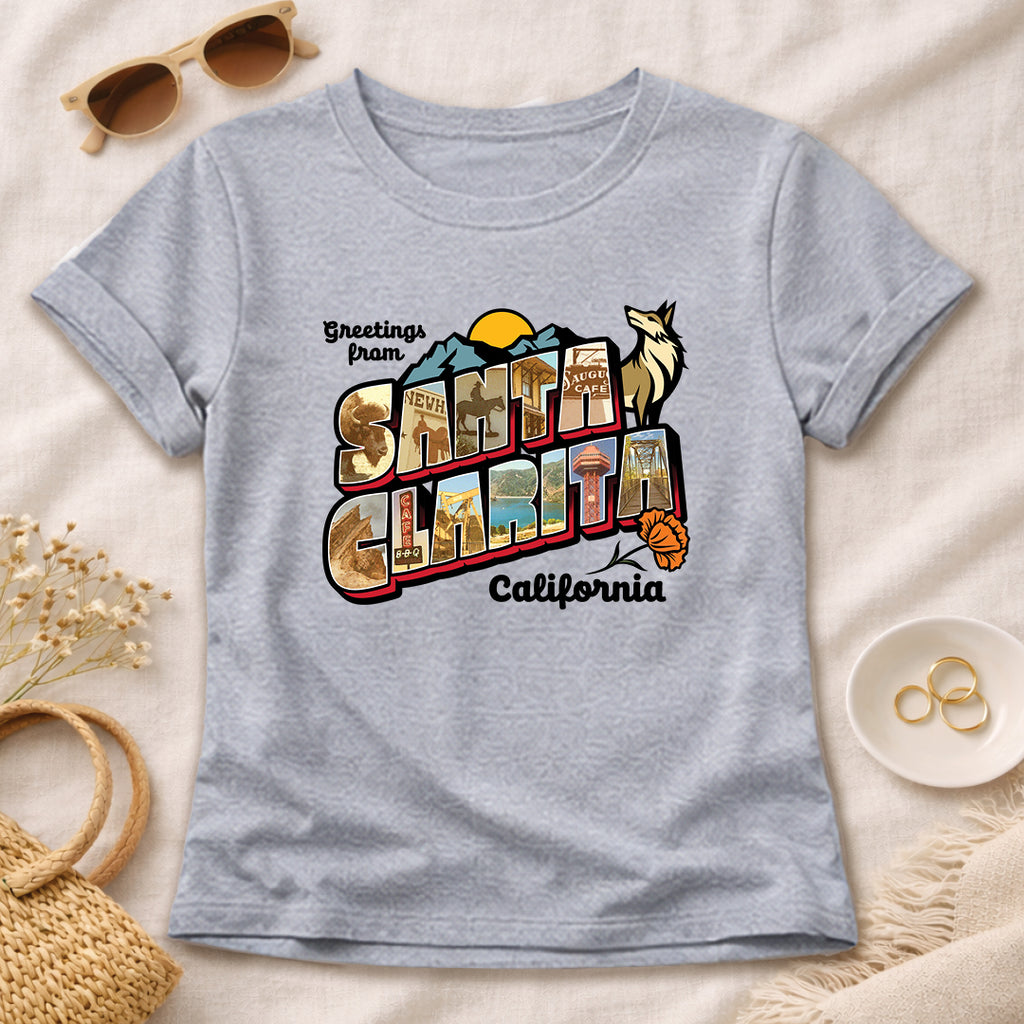 Women’s Greetees Santa Clarita t-shirt
