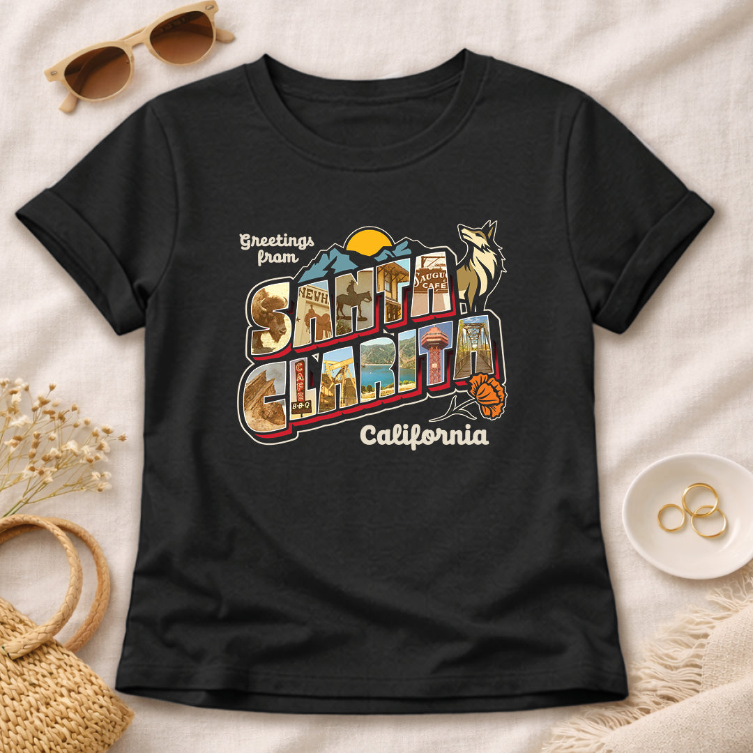 Women’s Greetees Santa Clarita t-shirt