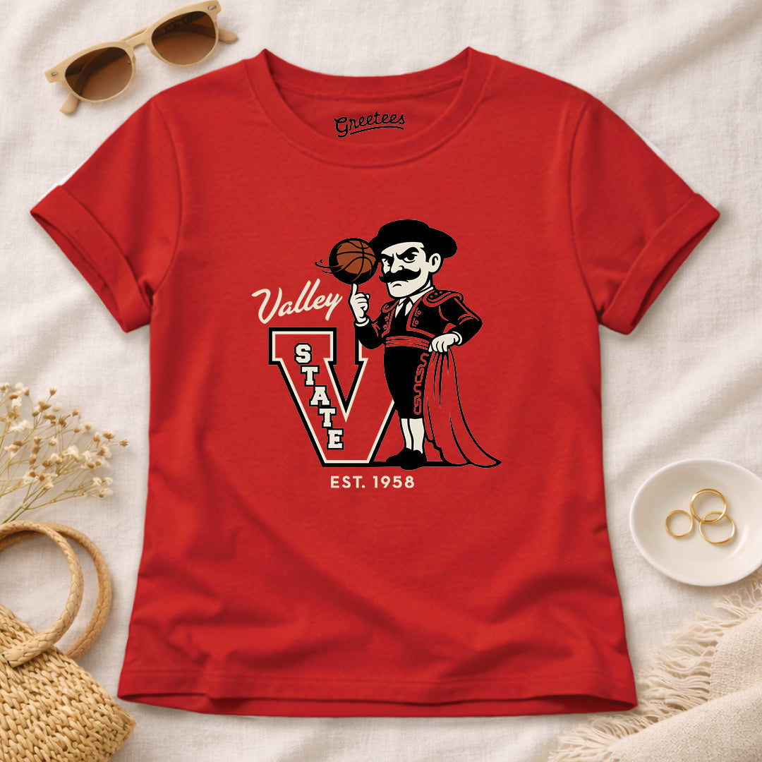 Women’s Greetees San Fernando Valley State Basketball T-shirt