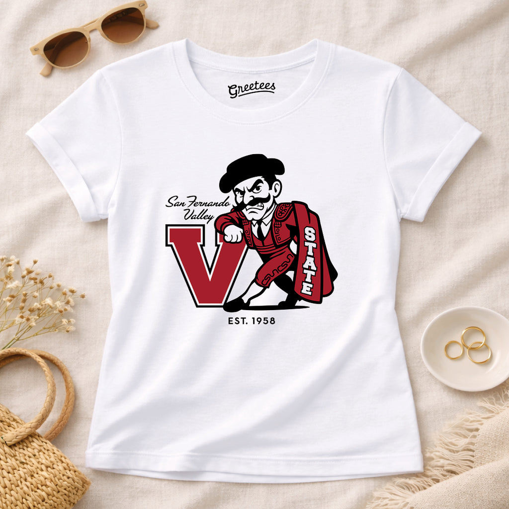 Women’s Greetees San Fernando Valley State T-shirt