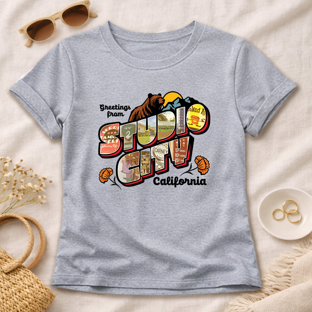 Women’s Greetees Studio City t-shirt