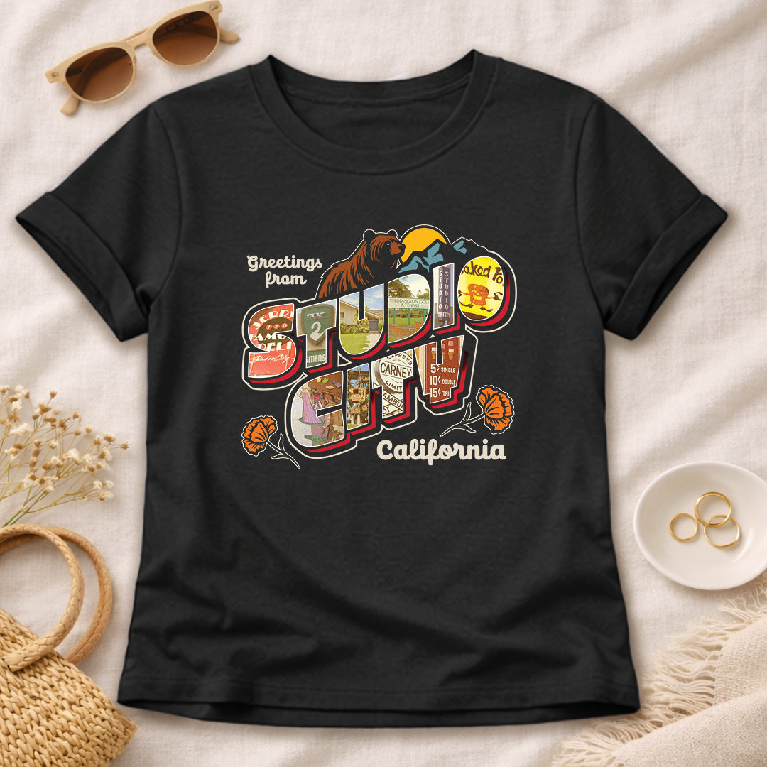 Women’s Greetees Studio City t-shirt