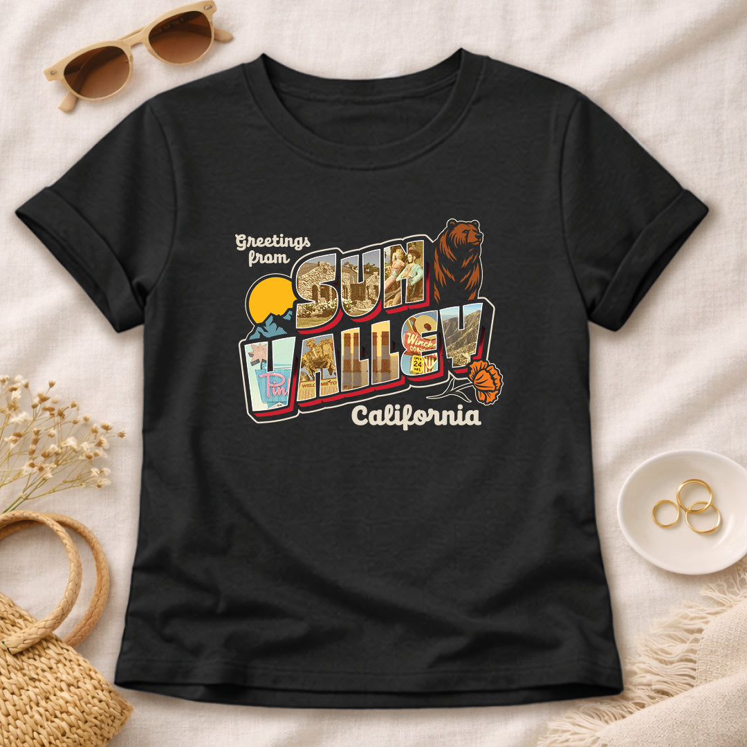 Women’s Greetees Sun Valley t-shirt