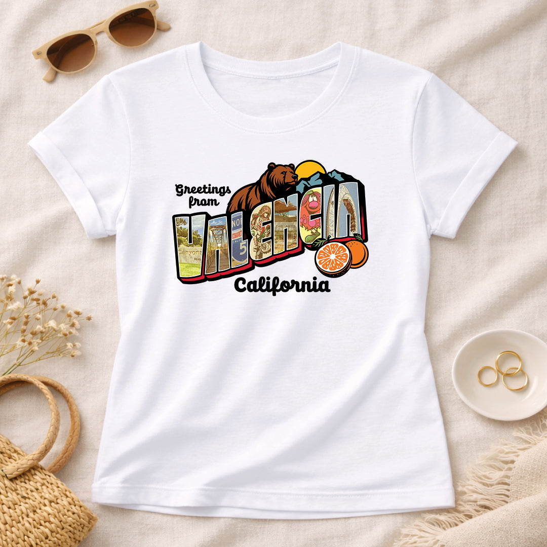 Women’s Greetees Valencia t-shirt