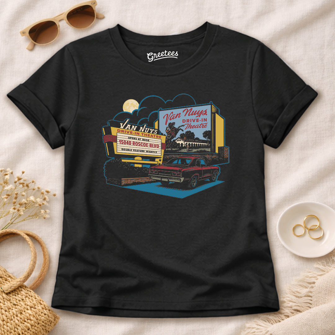 Women’s Greetees Van Nuys Drive-In T-shirt
